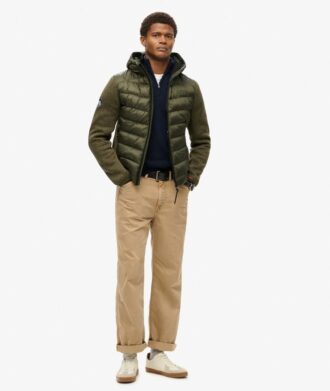Hooded Storm Hybrid-jas met capuchon