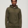 Hoodie met losse pasvorm en micro-logoprint
