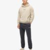 Hoodie met losse pasvorm en micro-logoprint