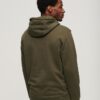 Hoodie met losse pasvorm en micro-logoprint
