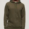 Hoodie met losse pasvorm en micro-logoprint
