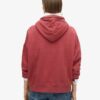 Hoodie met overgeverfd logo