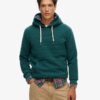 Hoodie met reliëfprint