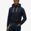 Hoodie met reliëfprint