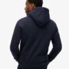 Hoodie met reliëfprint
