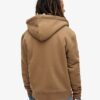 Hoodie met rits en borgvoering