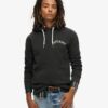 Hoodie met tattoo-print