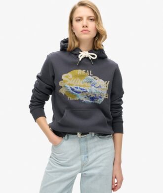 Hoodie met Tokyo Vintage-logo