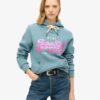 Hoodie met versierde Vintage logo-afbeelding