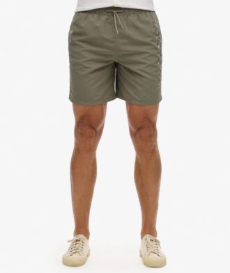 Hoogwaardige geborduurde 17-inch (43 cm) zwemshort