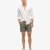 Hoogwaardige geborduurde 17-inch (43 cm) zwemshort