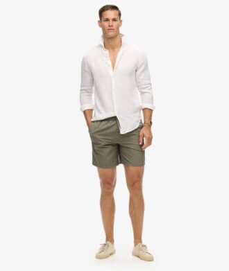 Hoogwaardige geborduurde 17-inch (43 cm) zwemshort