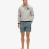 Hoogwaardige geborduurde 17-inch (43 cm) zwemshort