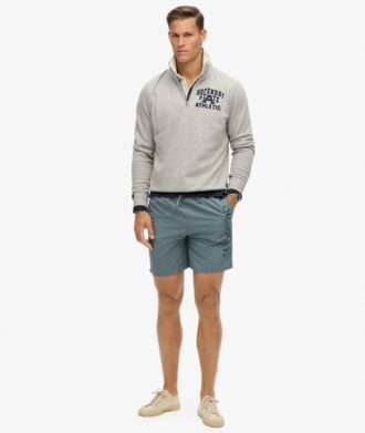 Hoogwaardige geborduurde 17-inch (43 cm) zwemshort