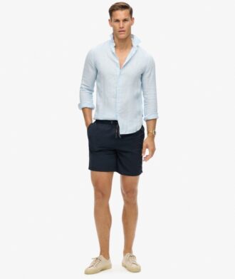 Hoogwaardige geborduurde 17-inch (43 cm) zwemshort