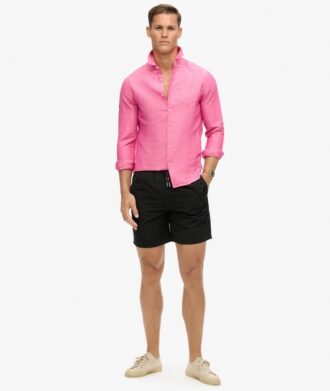 Hoogwaardige geborduurde 17-inch (43 cm) zwemshort