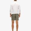 Hoogwaardige geborduurde 17-inch (43 cm) zwemshort