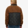 Hybride jassen van sherpa-fleece