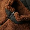 Hybride jassen van sherpa-fleece