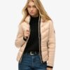 Hybride stormjas met capuchon