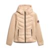 Hybride stormjas met capuchon