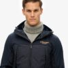Hybride trekkerjas met hood