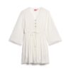 Ibiza mini-jurk met V-hals