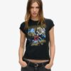 Iron Maiden X Superdry T-shirt met korte mouwen Iron Maiden X Superdry T-shirt met korte mouwen