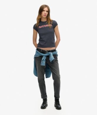 Iron Maiden X Superdry T-shirt met korte mouwen