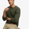 Jersey Henley-top met lange mouwen Jersey Henley-top met lange mouwen