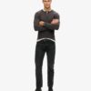 Jersey Henley-top met lange mouwen Jersey Henley-top met lange mouwen