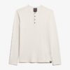 Jersey Henley-top met lange mouwen Jersey Henley-top met lange mouwen