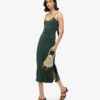 Jersey jurk met open rug
