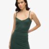 Jersey jurk met open rug