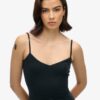 Jersey jurk met open rug
