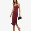 Jersey jurk met open rug