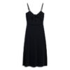 Jersey jurk met open rug