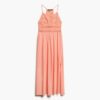 Jersey kanten maxi-jurk