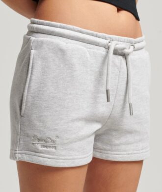 Jersey short met Vintage logo-borduursel