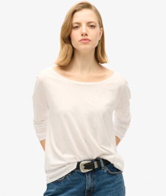 Jersey top met lange mouwen