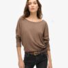 Jersey top met lange mouwen