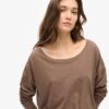 Jersey top met lange mouwen