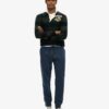 Joggers met geborduurd Vintage-logo van Organic Cotton