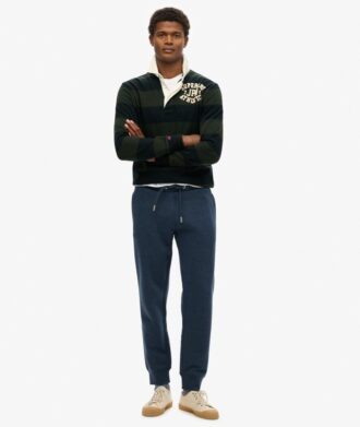 Joggers met geborduurd Vintage-logo van Organic Cotton
