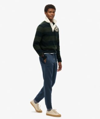 Joggers met geborduurd Vintage-logo van Organic Cotton