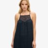 Kant halter maxi strandjurk