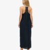 Kant halter maxi strandjurk