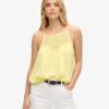 Kanten cami-strandtop Kanten cami-strandtop