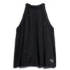 Kanten mouwloze top met hoge hals Kanten mouwloze top met hoge hals