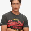 Klassiek Vintage Logo Heritage T-shirt